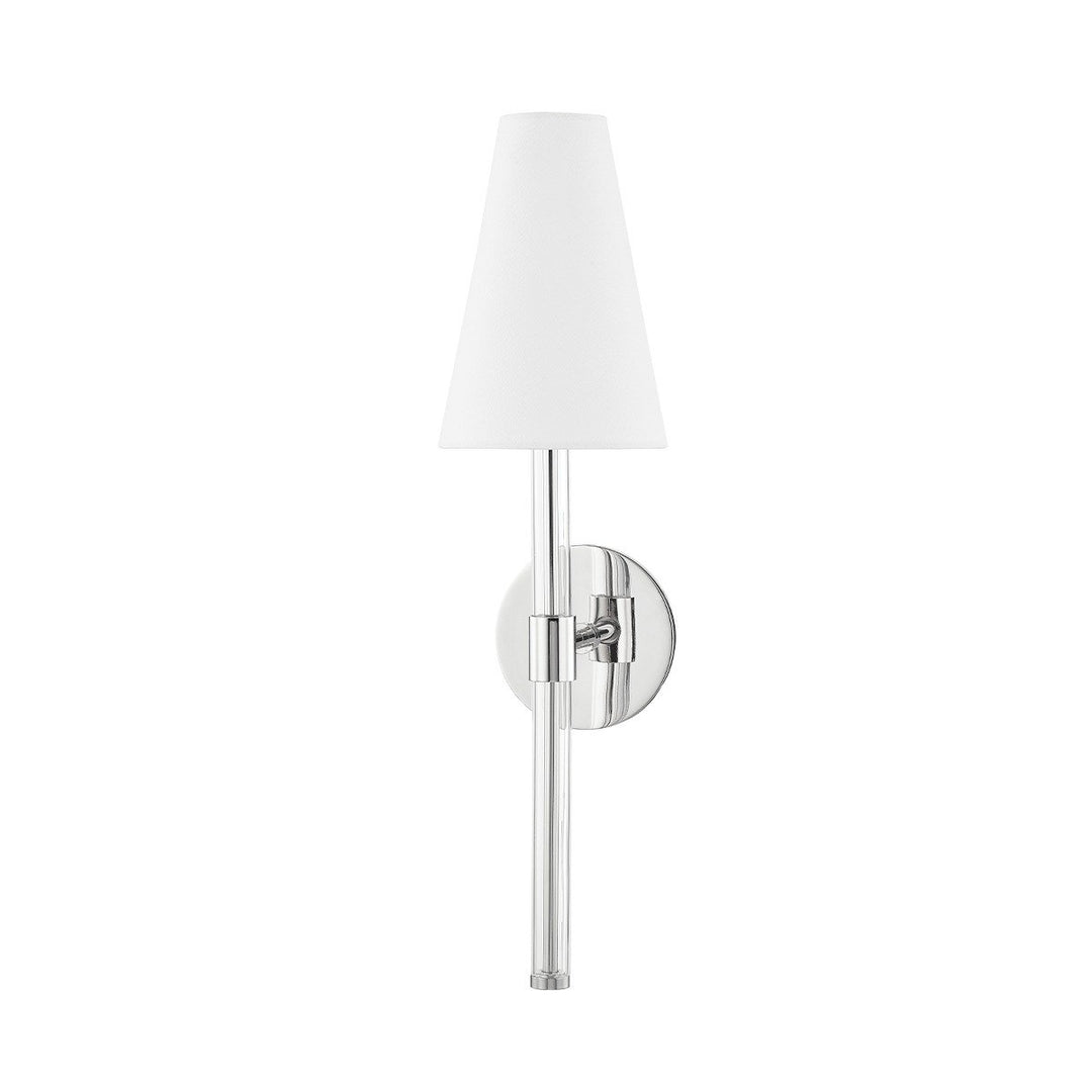 Janelle 1 Light Wall Sconce - Polished Nickel Hudson Valley Lighting 1
