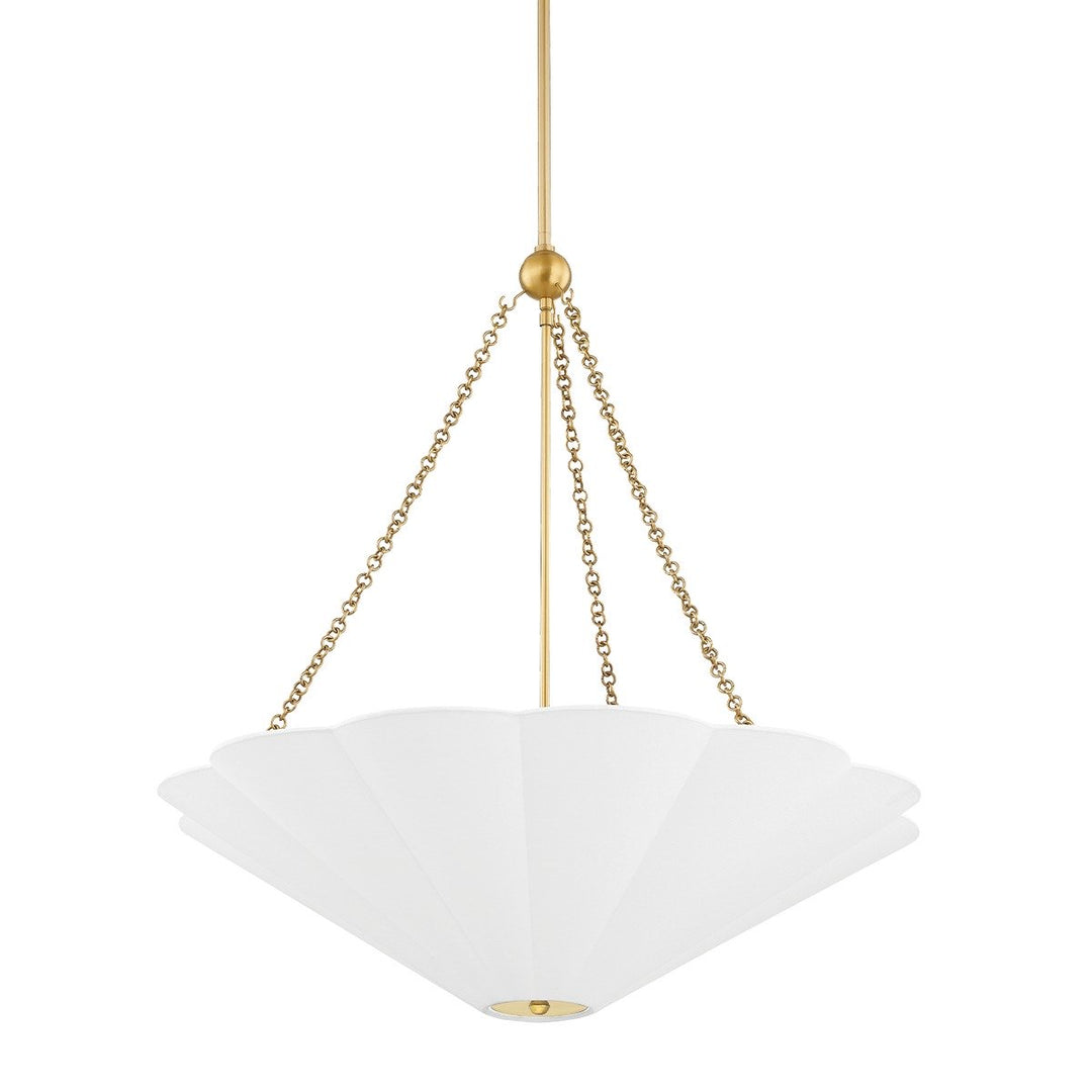 Alana 3 Light Pendant Light - Aged Brass Hudson Valley Lighting 1