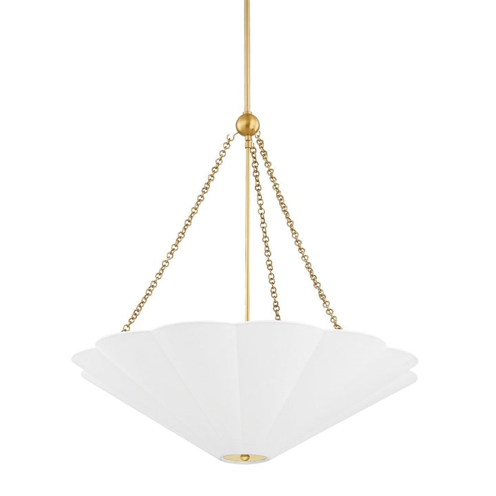 Alana 3 Light Pendant Light - Aged Brass Hudson Valley Lighting 1