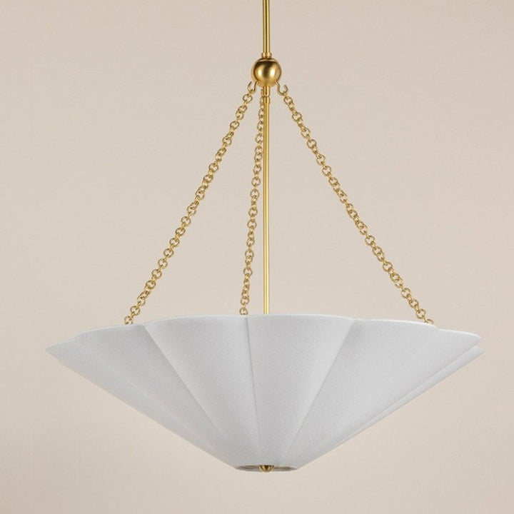 Alana 3 Light Pendant Light - Aged Brass Hudson Valley Lighting 3