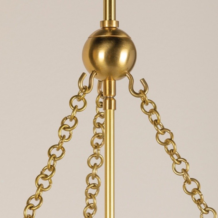 Alana 3 Light Pendant Light - Aged Brass Hudson Valley Lighting 4