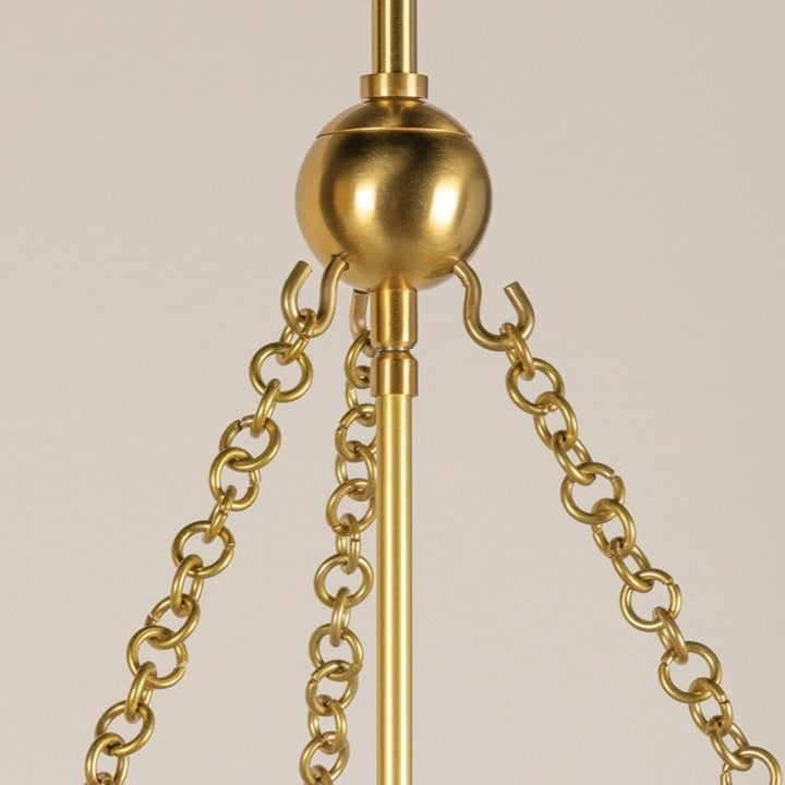 Alana 3 Light Pendant Light - Aged Brass Hudson Valley Lighting 4