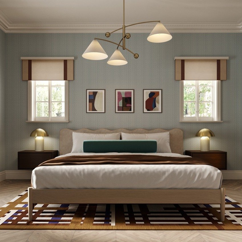 Birdie 3 Light Chandelier - Aged Brass Hudson Valley Lighting 5