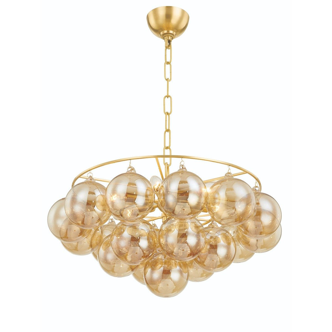 Mimi 6 Light Chandelier - Aged Brass Hudson Valley Lighting 1