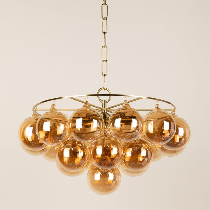 Mimi 6 Light Chandelier - Aged Brass Hudson Valley Lighting 3