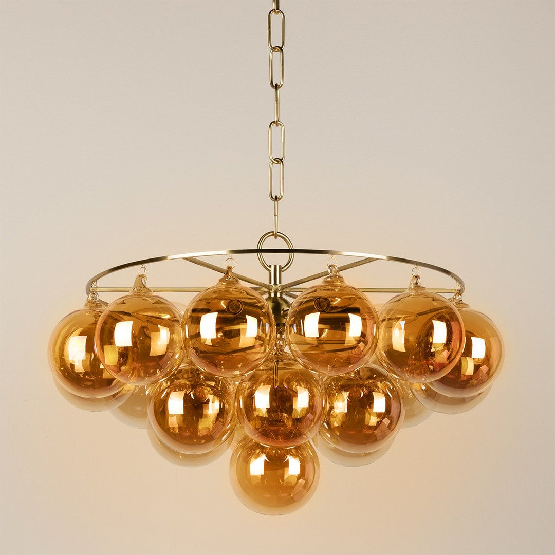 Mimi 6 Light Chandelier - Aged Brass Hudson Valley Lighting 4