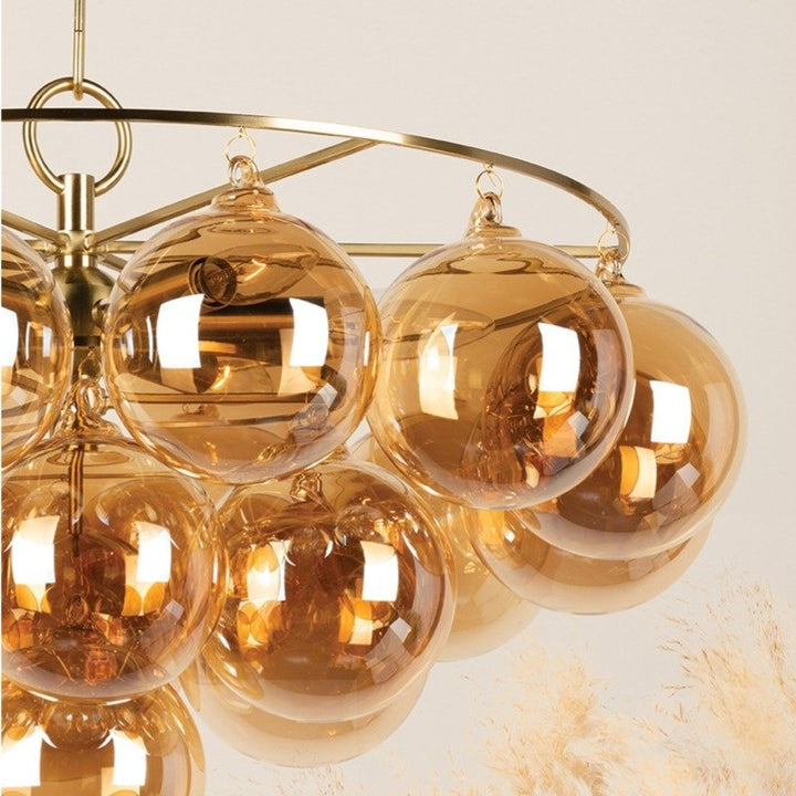 Mimi 6 Light Chandelier - Aged Brass Hudson Valley Lighting 5