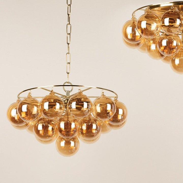 Mimi 6 Light Chandelier - Aged Brass Hudson Valley Lighting 6