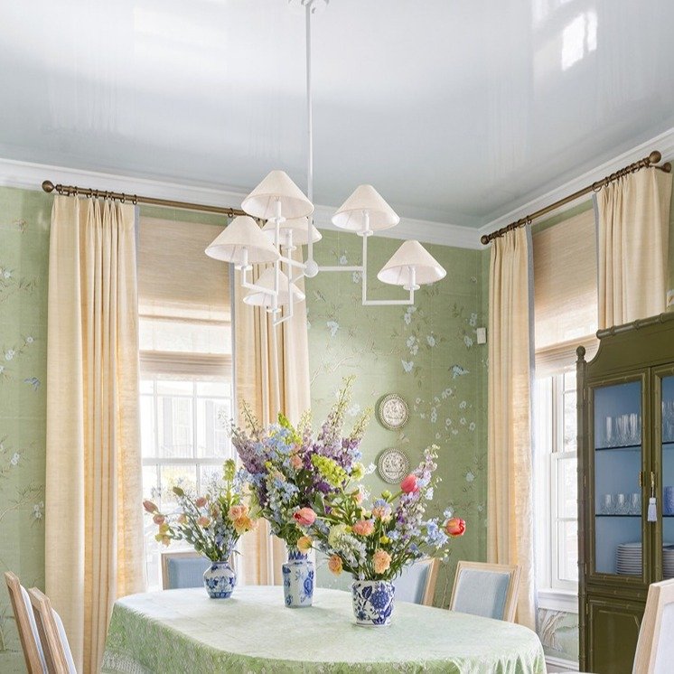 Gladwyne 6 Light Chandelier - Textured White Hudson Valley Lighting 5