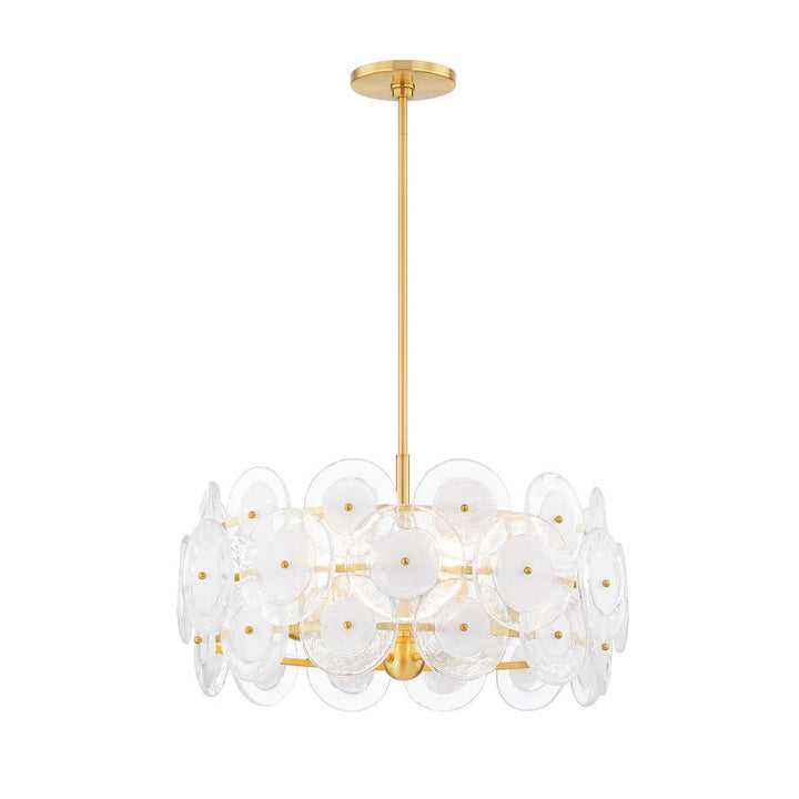 Zoella 5 Light Chandelier - Aged Brass Hudson Valley Lighting 1