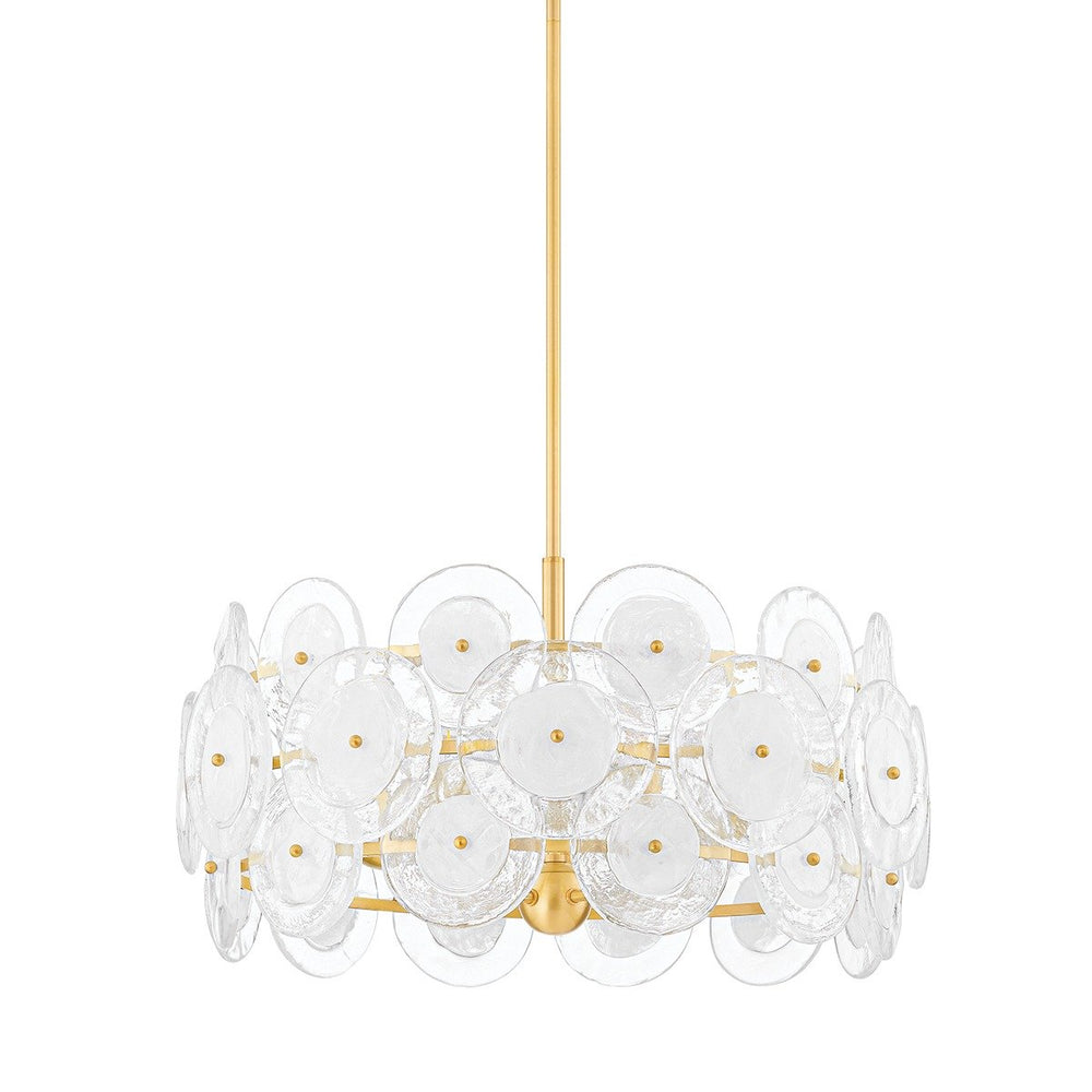 Zoella 5 Light Chandelier - Aged Brass Hudson Valley Lighting 2
