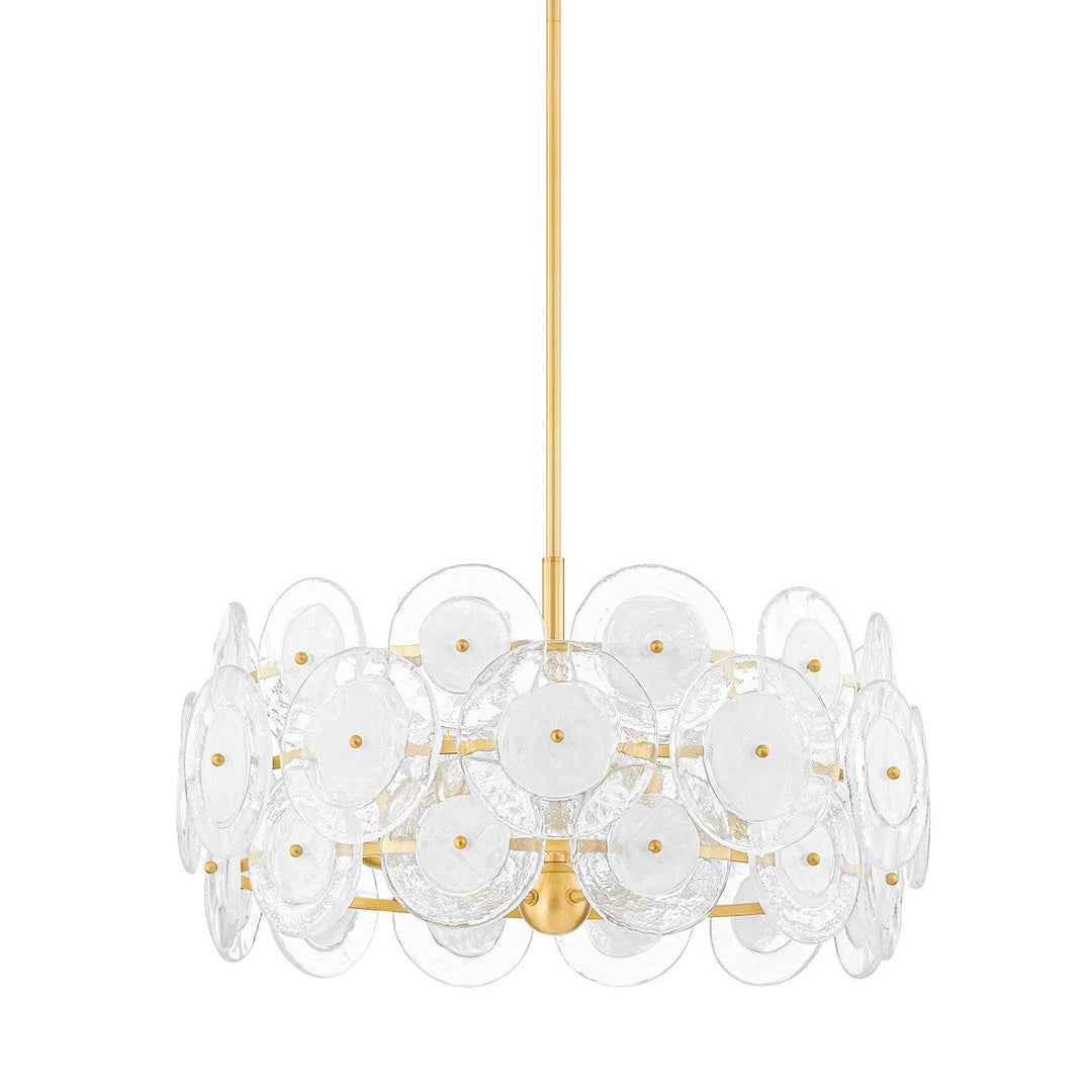 Zoella 5 Light Chandelier - Aged Brass Hudson Valley Lighting 2