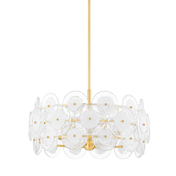 Zoella 5 Light Chandelier - Aged Brass Hudson Valley Lighting 2