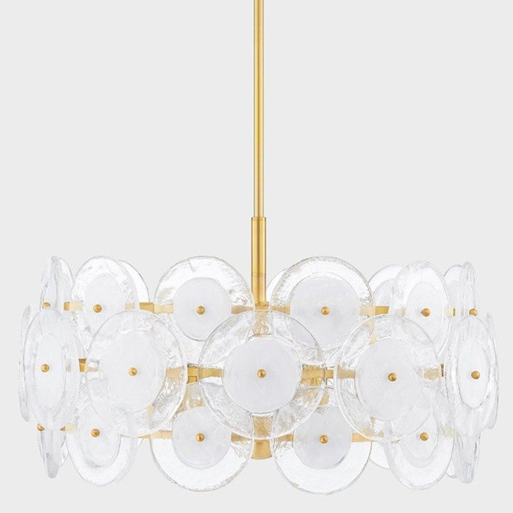 Zoella 5 Light Chandelier - Aged Brass Hudson Valley Lighting 3