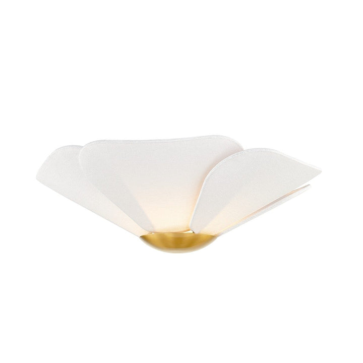 Madeline 1 Light Flush Mount - Aged Brass Hudson Valley Lighting 1