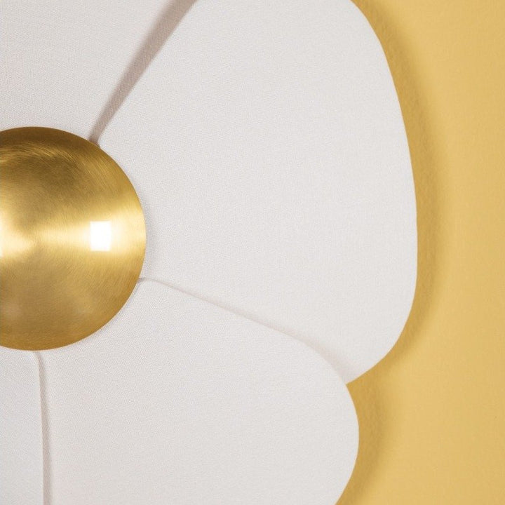 Madeline 1 Light Flush Mount - Aged Brass Hudson Valley Lighting 5