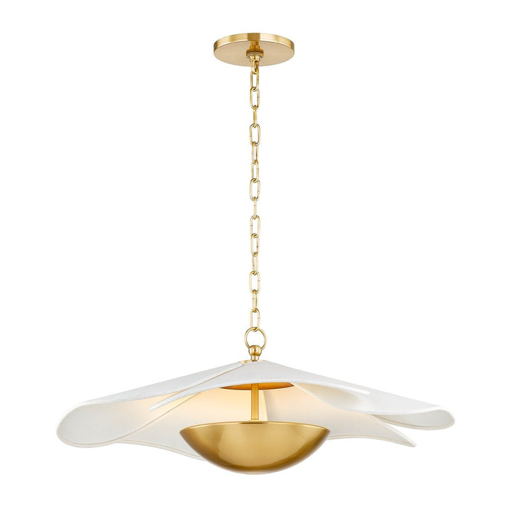Madeline 1 Light Pendant Light - Aged Brass Hudson Valley Lighting 1