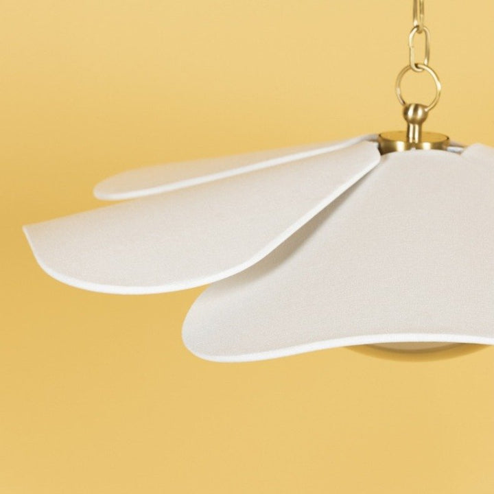 Madeline 1 Light Pendant Light - Aged Brass Hudson Valley Lighting 4