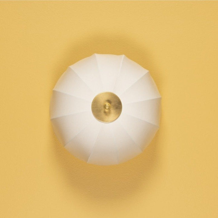 Meshelle 1 Light Flush Mount - Aged Brass Hudson Valley Lighting 4
