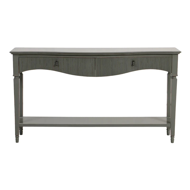 Mindy Brownes Camille Console Table in Grey Green