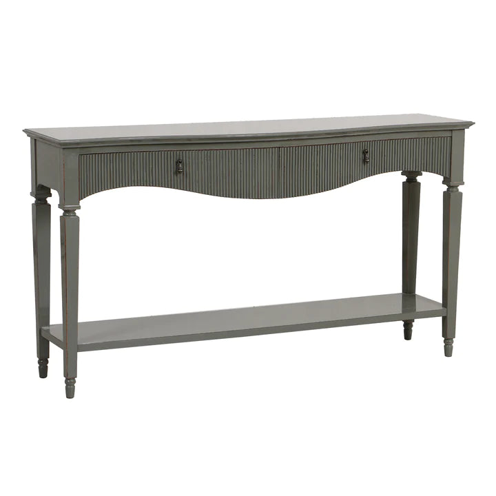 Mindy Brownes Camille Console Table in Grey Green