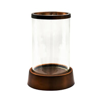 Ivyline Hampton Hurricane Lantern in Copper - Small