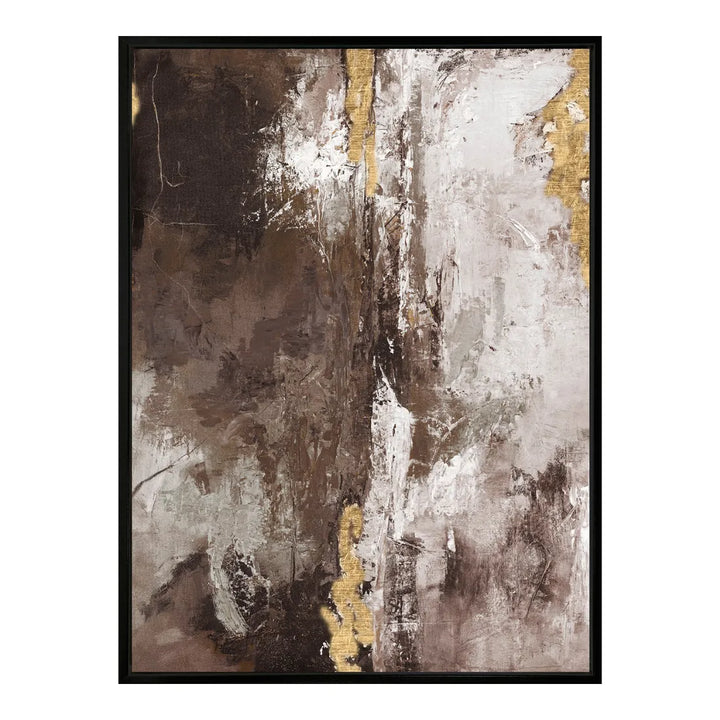 Hillside Framed Canvas - Brown