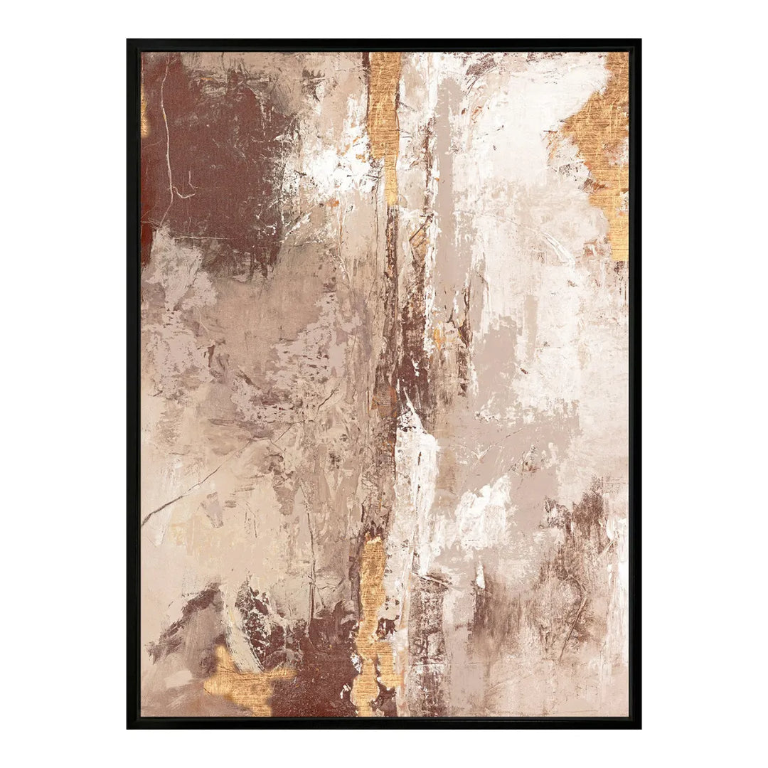 Hillside Framed Canvas - Neutral