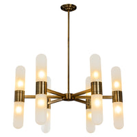 Richmond Interiors Tricon Bronze Chandelier