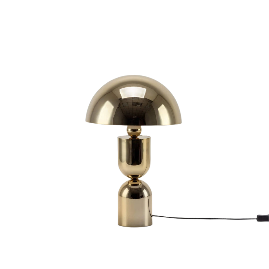 Mushroom Table Lamp - Brass houseof 1