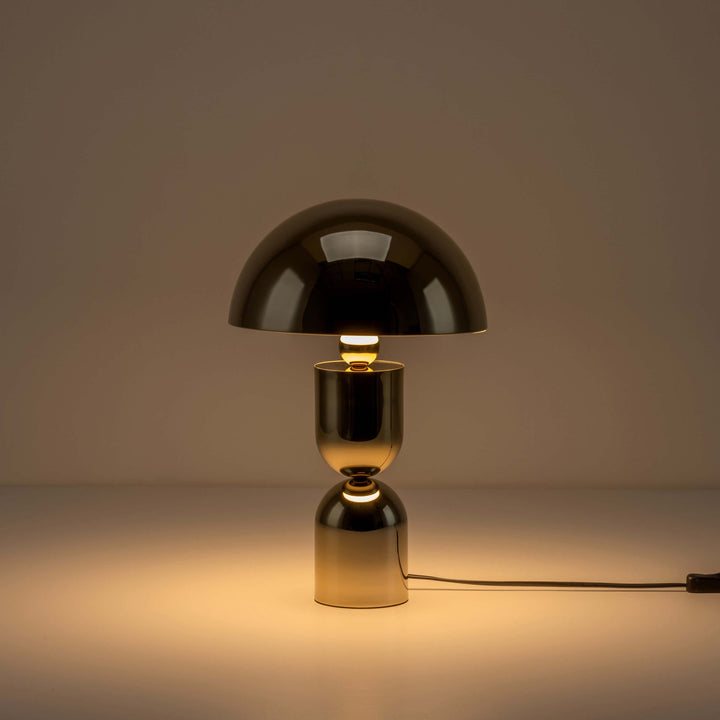 Mushroom Table Lamp - Brass houseof 3