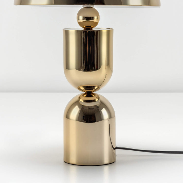 Mushroom Table Lamp - Brass houseof 5