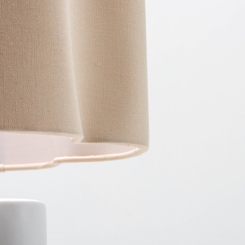 Flower Ceramic Table Lamp - White houseof 5