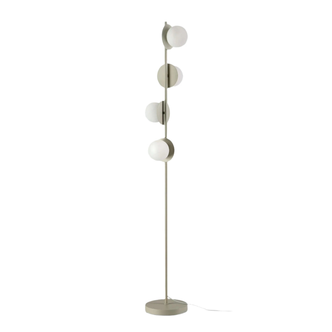 Opal Disk Floor Light - Sand houseof 1