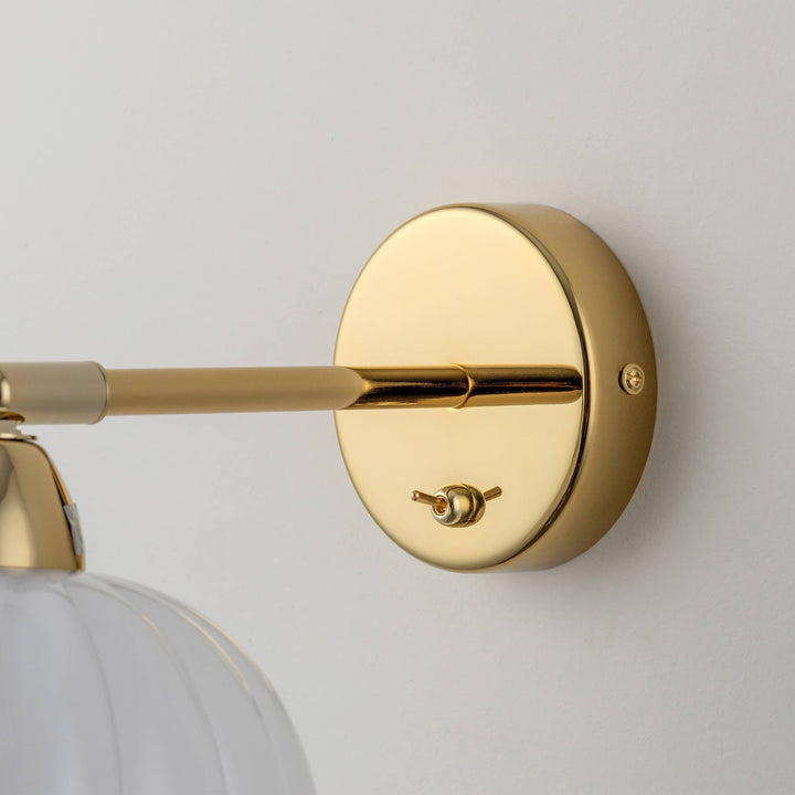 Flower Sconce Wall Light - White houseof 6