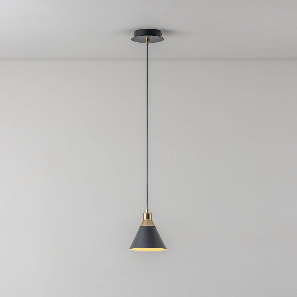 Cone Pendant Ceiling Light - Charcoal houseof 2