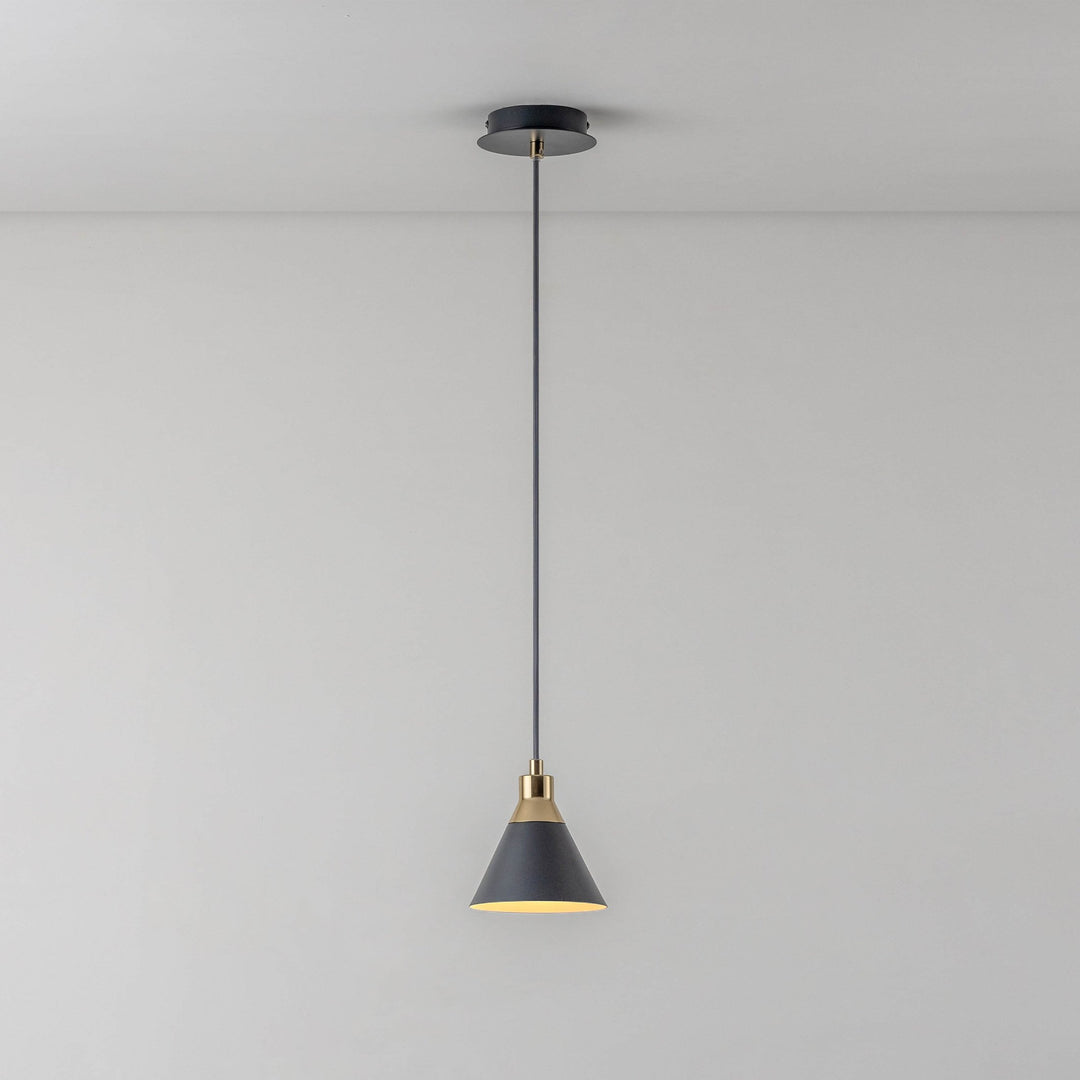 Cone Pendant Ceiling Light - Charcoal houseof 2
