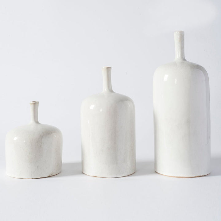 GalleryDirect Vormark Set of 3 Ornamental Vases - Natural