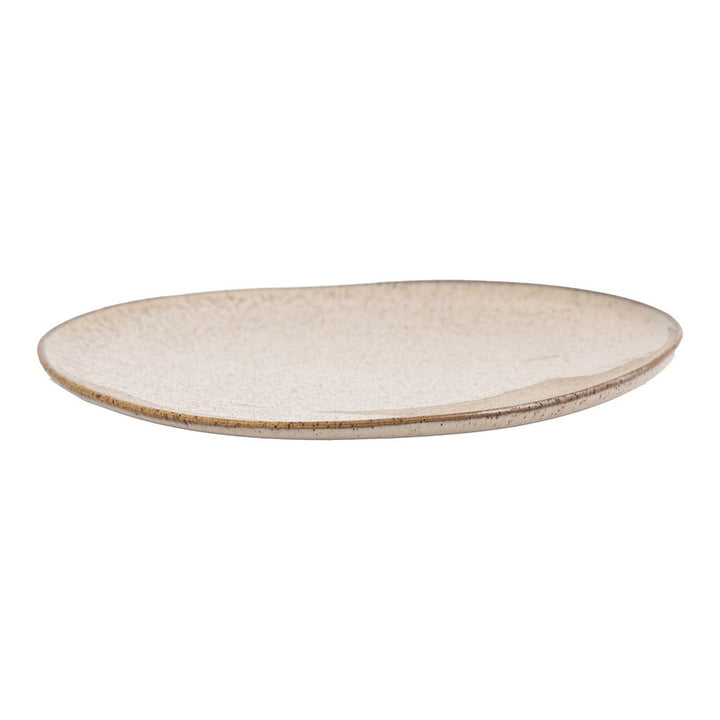 Speckle Glaze Dinner Plates - Oatmeal Pack of 4 GalleryDirect 4