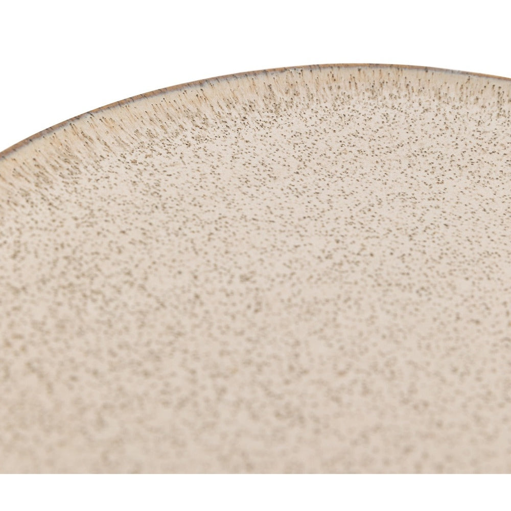Speckle Glaze Dinner Plates - Oatmeal Pack of 4 GalleryDirect 6