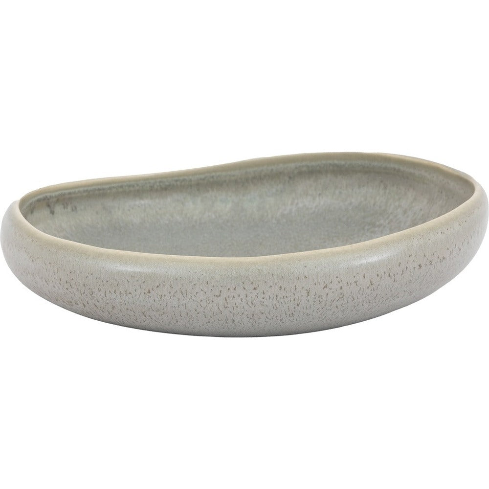 Pebble Glaze Pasta Bowls - Dove Grey Pack of 4 GalleryDirect 1