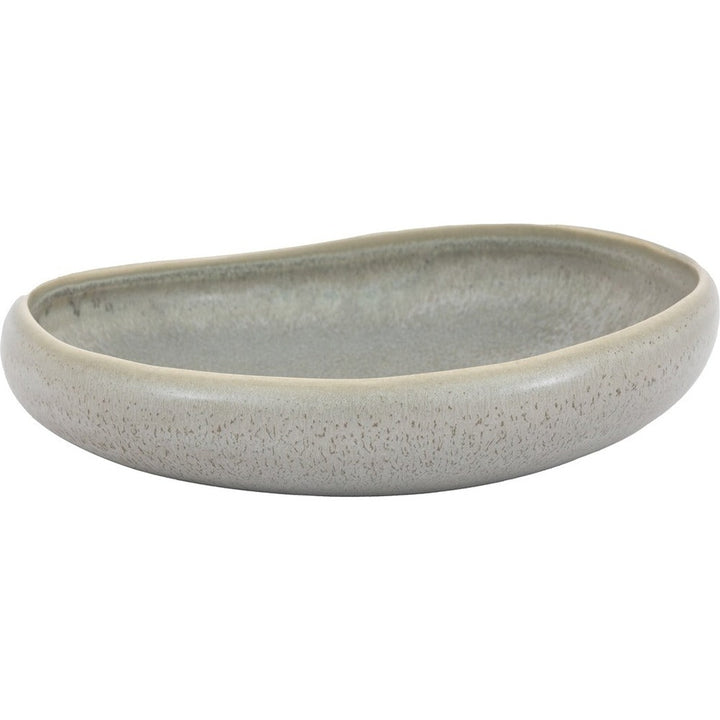 Pebble Glaze Pasta Bowls - Dove Grey Pack of 4 GalleryDirect 1