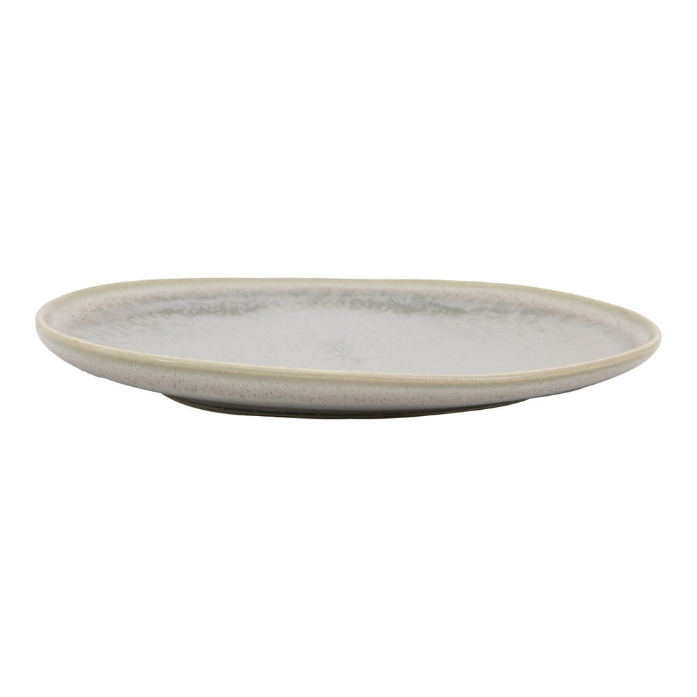 Pebble Glaze Side Plates - Dove Grey Pack of 4 GalleryDirect 1