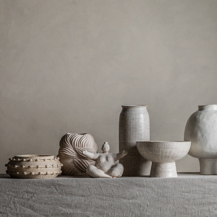 Cement Lady Decoration - 25cm GalleryDirect 4