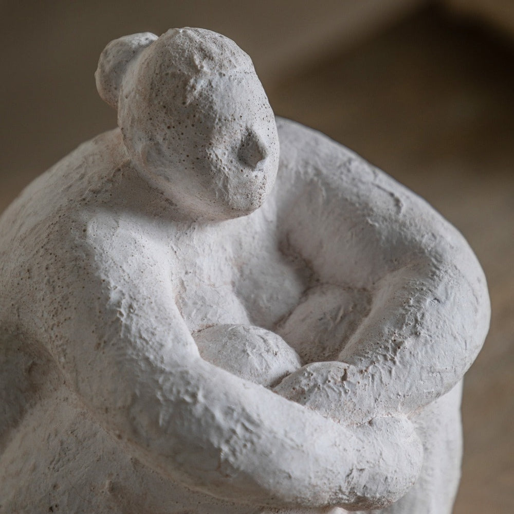 Cement Lady Decoration - 17cm GalleryDirect 3