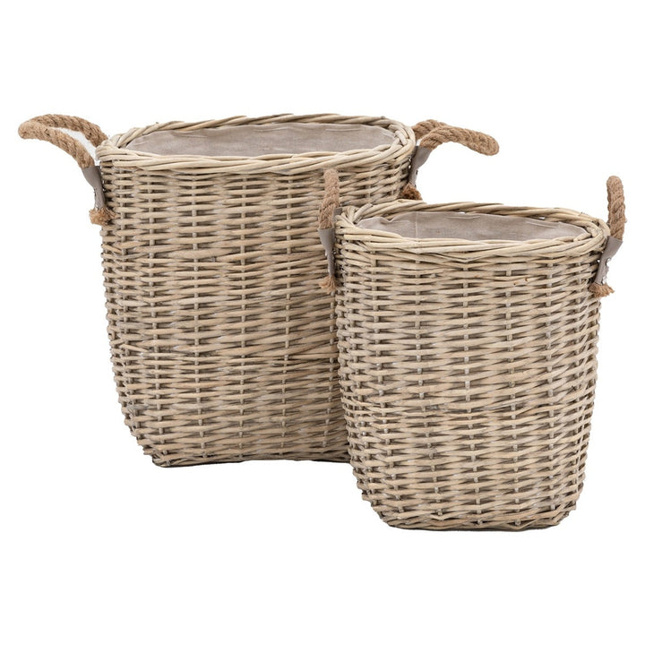 Paraiso Set of 2 Square Baskets GalleryDirect 1