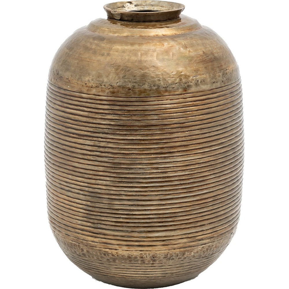 Kasai Metal Vase - 50cm GalleryDirect 1