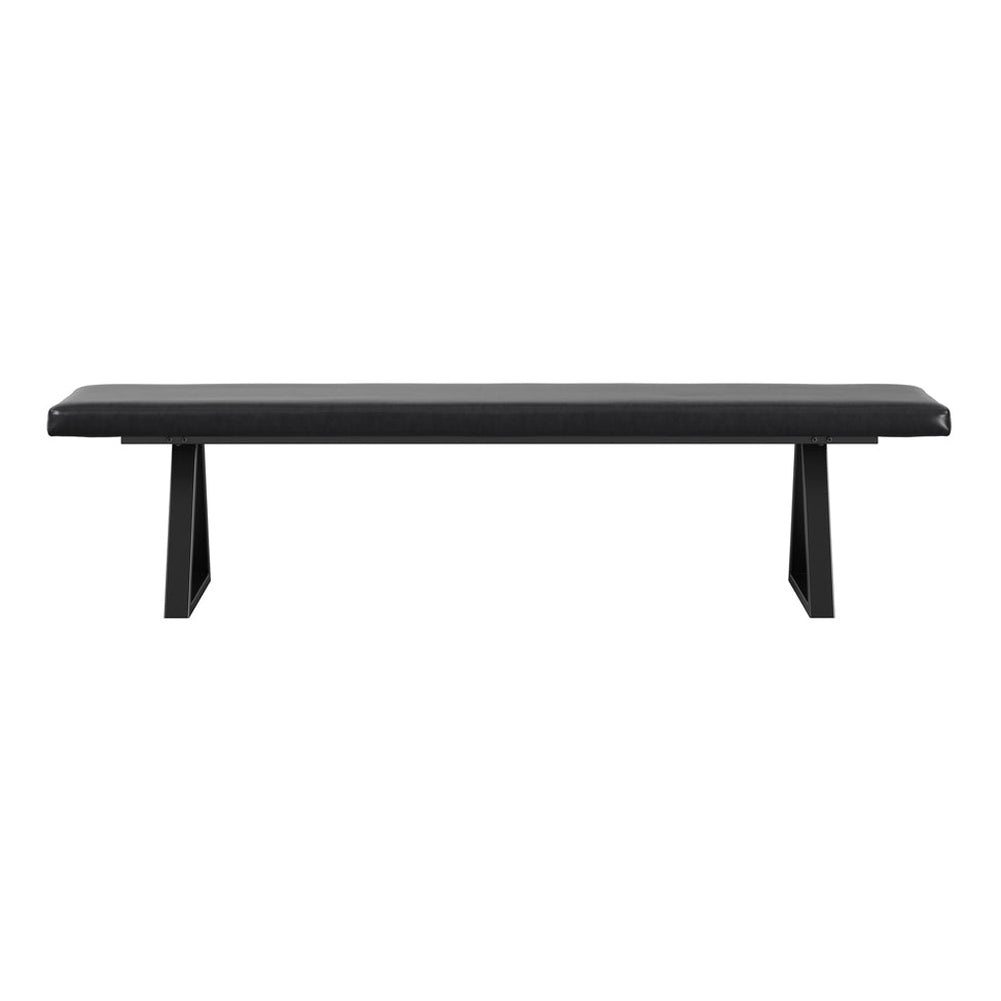 O&Co Delphi Dining Bench in Sleek Black