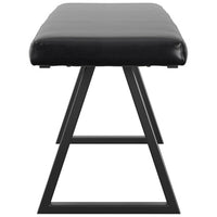 O&Co Delphi Dining Bench in Sleek Black