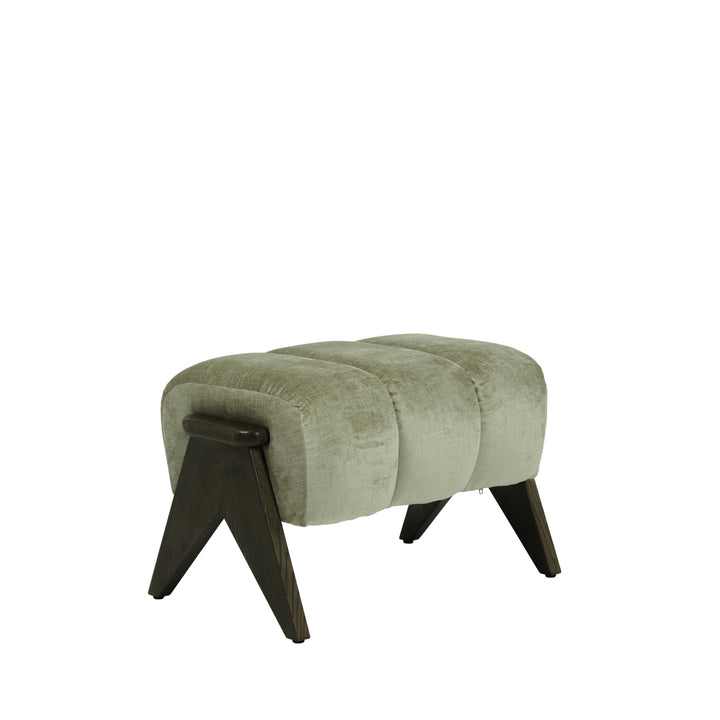 Hunter Foot Stool - Dusty Sage
